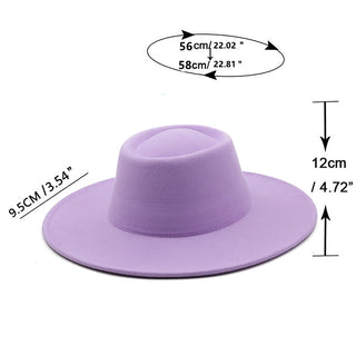 Conclave Top Fedora Hat (Fuschia) - Exquisite Styles Boutique