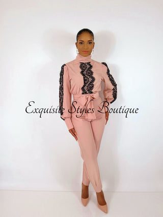 Jazmin Lace Jumpsuit - Exquisite Styles Boutique