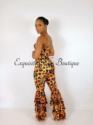Monica Leopard Jumpsuit - Exquisite Styles Boutique