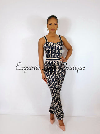 Jessie Geometric print Jumpsuit - Exquisite Styles Boutique