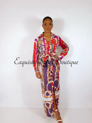 Athena Belted Shirt Dress - Exquisite Styles Boutique