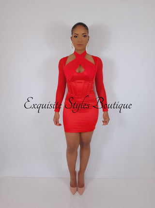 Isabelle Mini Bodycon Dress - Exquisite Styles Boutique