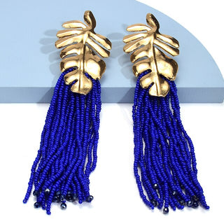 Tulum Beads Tassel Earrings - Exquisite Styles Boutique