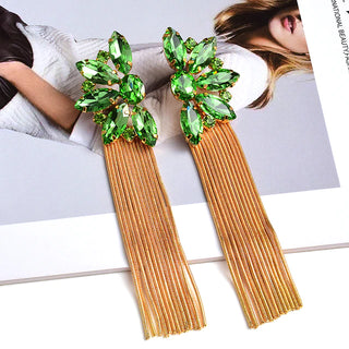 Bethanie Tassel Statement Earrings - Exquisite Styles Boutique
