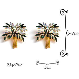 Barbados Statement Stud Earrings - Exquisite Styles Boutique